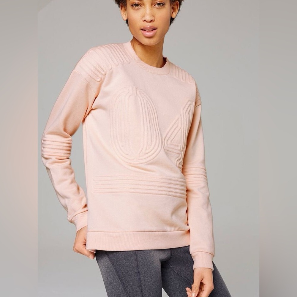 IVY PARK Unisex Pale Pink Fleece Crewneck Sweatshirt XL‎